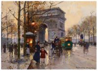  L'Arc de Troimphe-Le soir